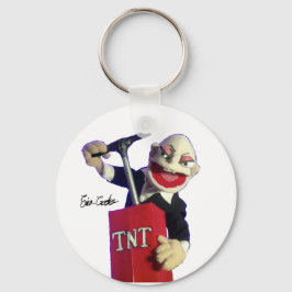 Punk-Marionette mit TNT-Zünder Schlüsselanhänger