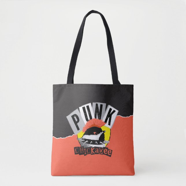 Punk Meise Tasche (Vorderseite)