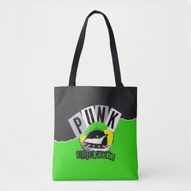 Punk Meise Tasche (Vorderseite)