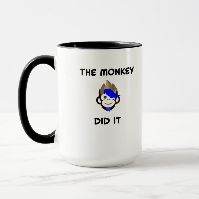 Punk Monkey Der Affe machte es Tasse (Links)