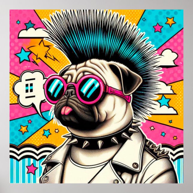 PUNK-MOPS 11 POSTER (Vorne)