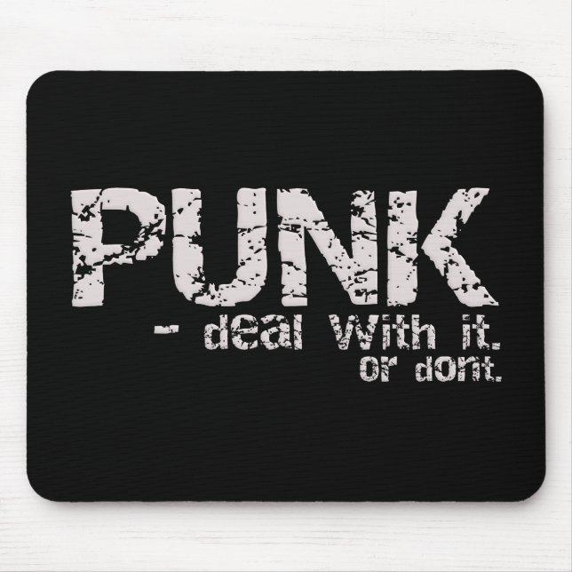 PUNK mousepad (Vorne)