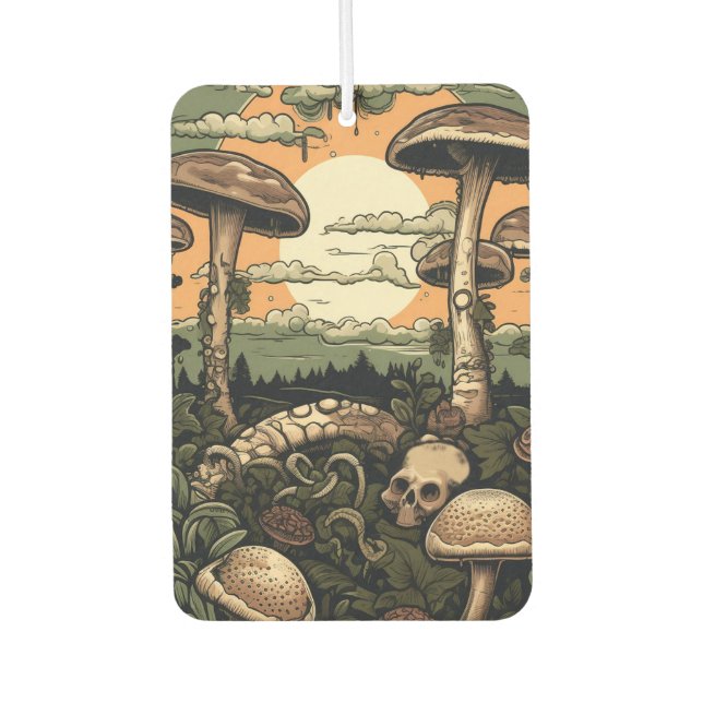Punk Mushroom Forest Autolufterfrischer (Vorderseite)
