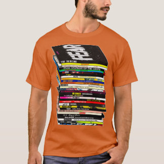Punk Music CDVinyl Stack T-Shirt