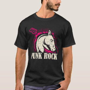 Punk Music Unicorn Punker Rock Konzert T-Shirt