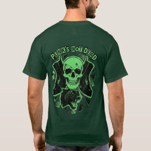 Punk n'est pas mort T-shirt – Crâne & Panthère Gru