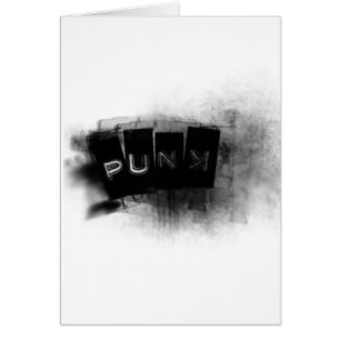 Punk noir et blanc