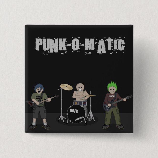 Punk-O-Matic 1 Button (Vorderseite)