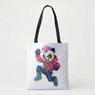 Punk-Panda-Power Tasche