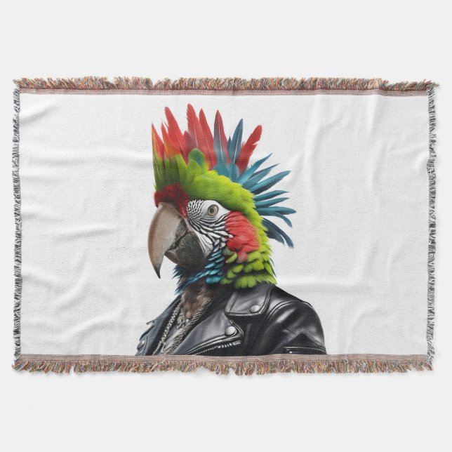 Punk Parrot Decke (Vorderseite)