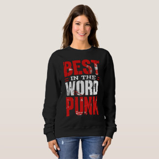 Punk Perfektion: Das höchste Design schwarz schrei Sweatshirt