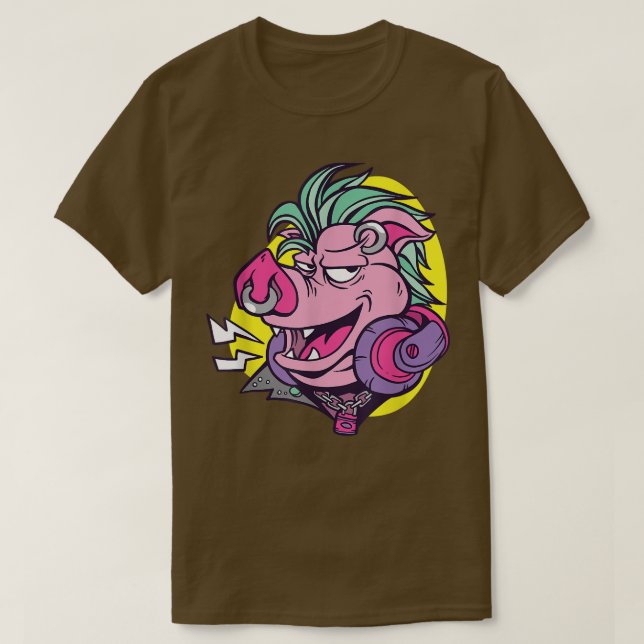 Punk Pig T-Shirt (Design vorne)