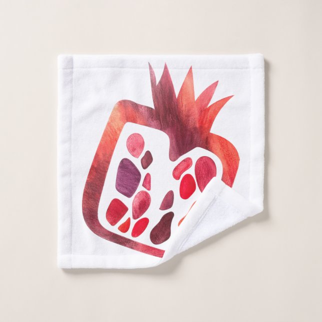 Punk Pomegranate Badetücher Set (Waschlappen)