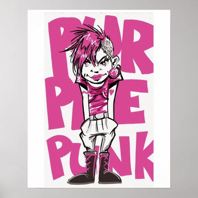 Punk Poster (Vorne)