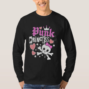 Punk Princess Emo Skater Rocker Rebell T-Shirt