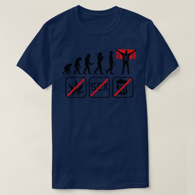 Punk-Punk 11: Vegane Kante gegen Drogen T-Shirt (Design vorne)