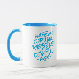 Punk Rebel Librarians Tasse