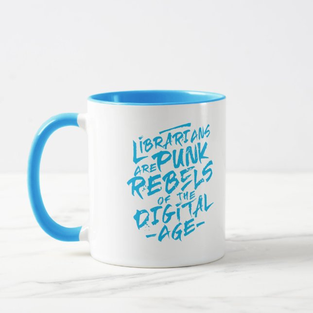 Punk Rebel Librarians Tasse (Links)