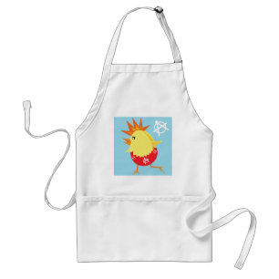 punk rock anarchy easter chick schürze