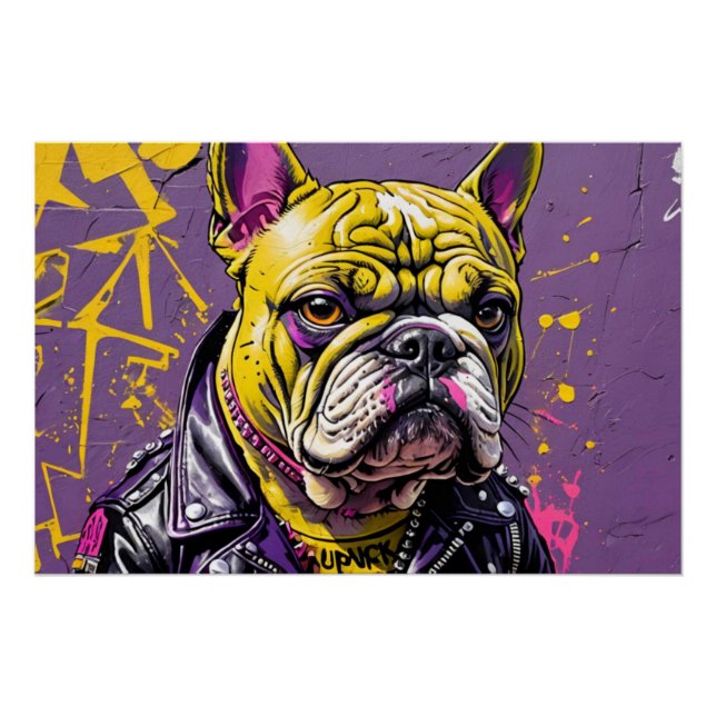 PUNK ROCK-BULLDOG 10 POSTER (Vorderseite)