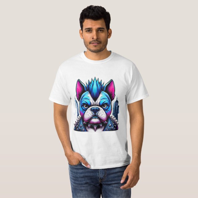 PUNK ROCK CITY T-Shirt (Vorne ganz)