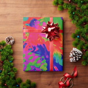 Punk Rock Design Geschenkpapier