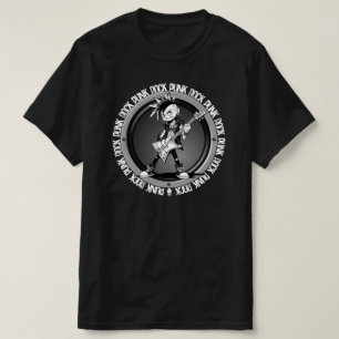 Punk Rock Gitarrist Kunst Musiker Cool Klassiker T-Shirt