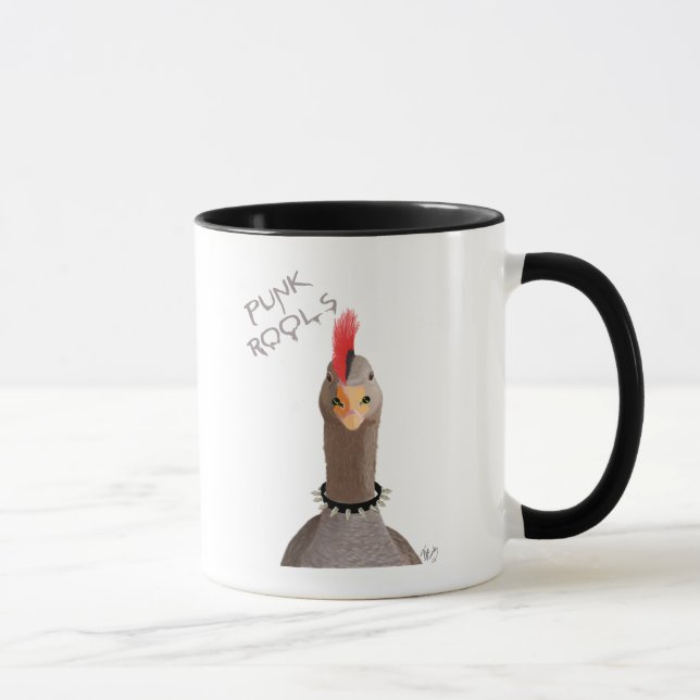 Punk Rock Goose Tasse (Rechts)