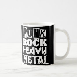 Punk Rock Heavy Metal Tasse