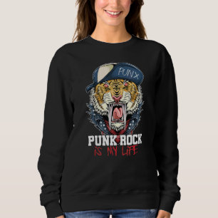 Punk Rock Ist Mein Leben I Anarchie & Punker I Ret Sweatshirt