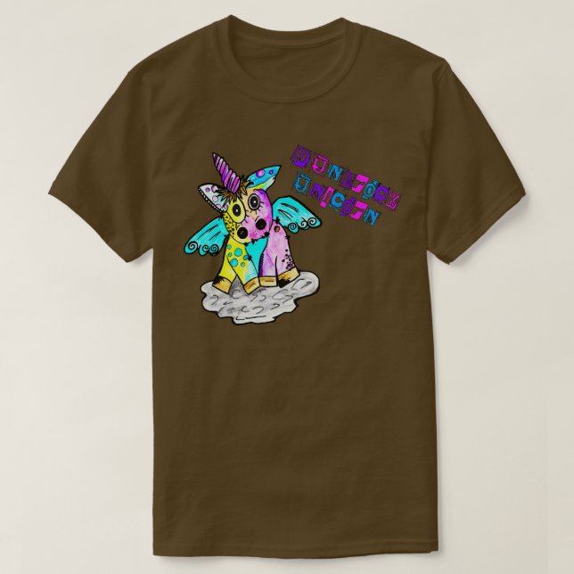 Punk Rock Metal Concept Festival Einhorn 1 T-Shirt (Design vorne)