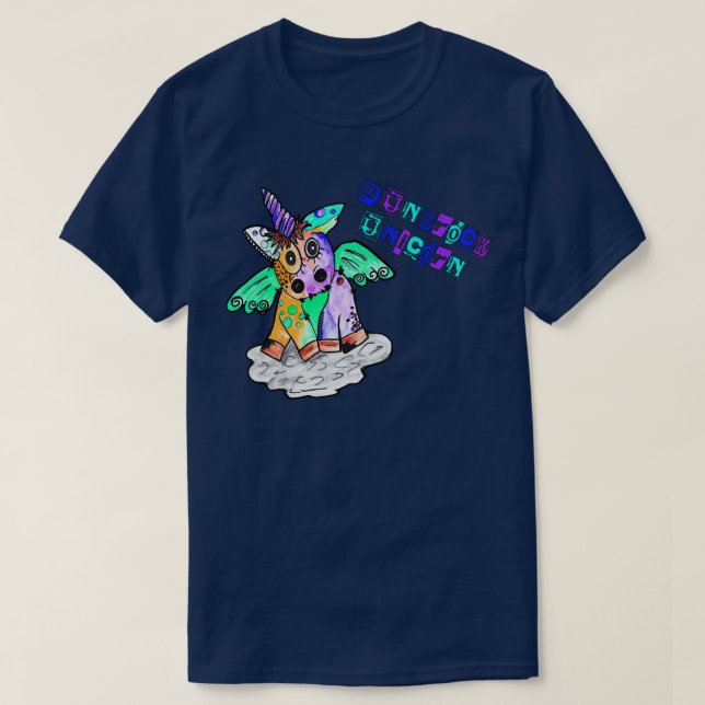 Punk Rock Metal Concept Festival Unicorn 3 T-Shirt (Design vorne)