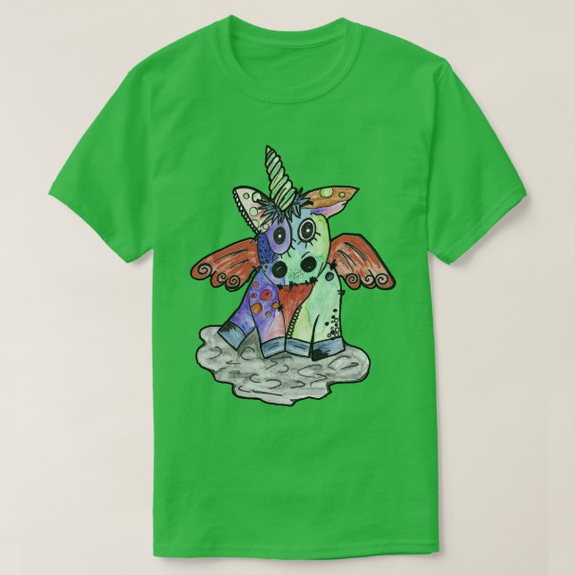 Punk Rock Metal Concept Festival Unicorn 5 T-Shirt (Design vorne)