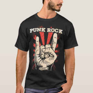 Punk Rock Music Retro Punkrock 7 T-Shirt