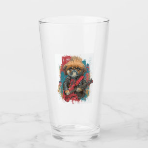 Punk Rock Pekingese � Rebellenhund Glas