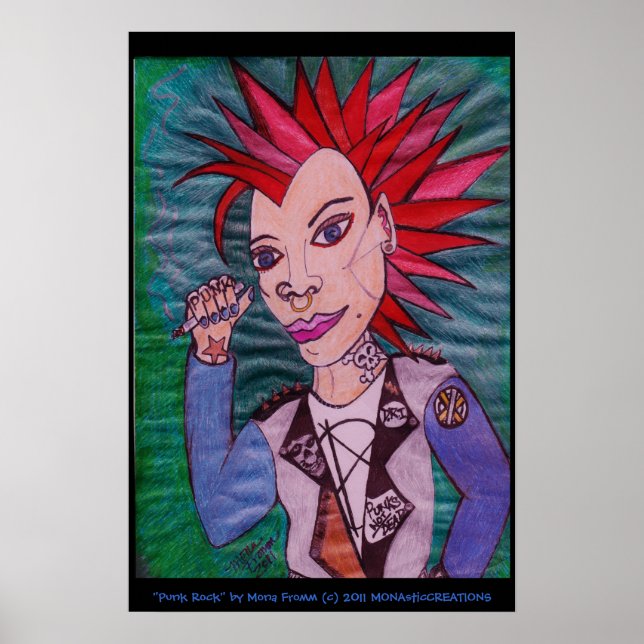 "Punk Rock" Poster (Vorne)