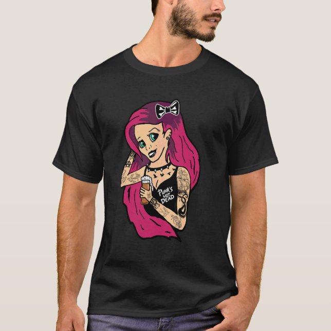 Punk Rock Princess T-Shirt (Vorderseite)