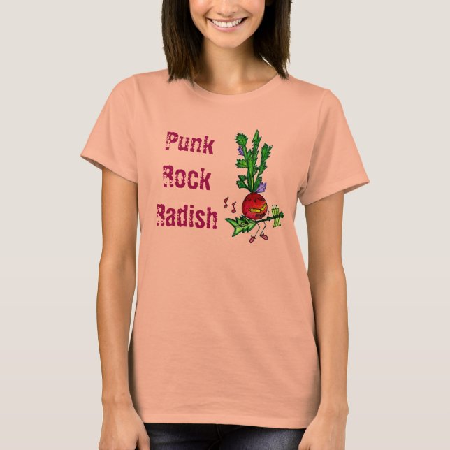 Punk Rock Radish, Burnout T-Shirt (Vorderseite)
