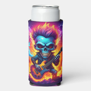 Punk Rock Schädel Selters Dosenkühler