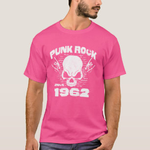 Punk Rock Seit 1962 - Skull Rock Hands 62. Geburts T-Shirt
