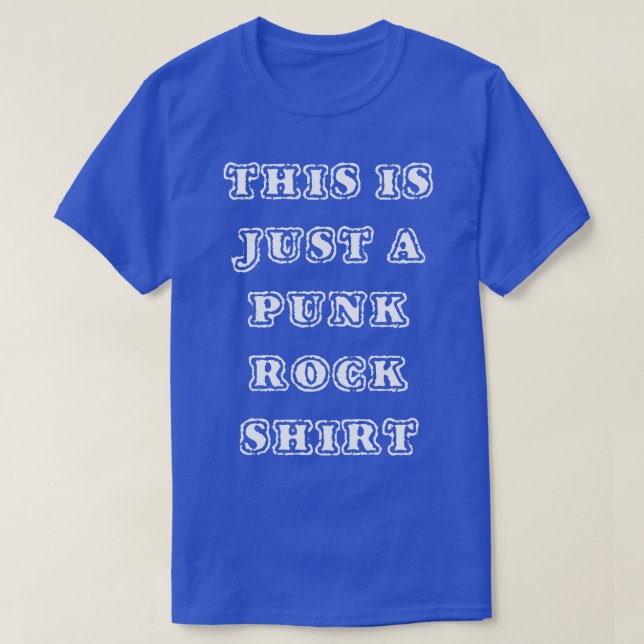Punk Rock Shirt (Design vorne)