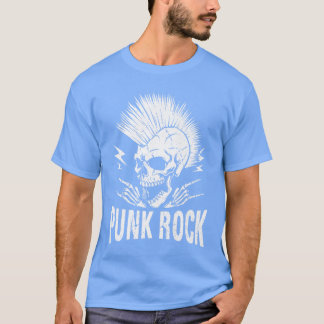 Punk Rock Skelett Premium 2 T-Shirt