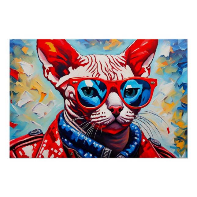 PUNK ROCKER SPHYNX 3 POSTER (Vorderseite)