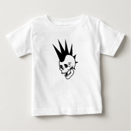 Punk-Schädel Baby T-shirt