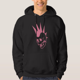 Punk-Schädel Hoodie