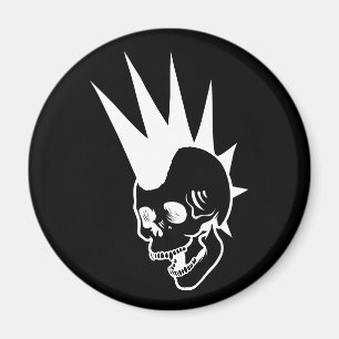 Punk-Schädel Magnet