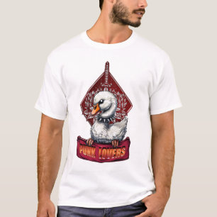 Punk Swan: Der gefiederte Rebell. T-Shirt