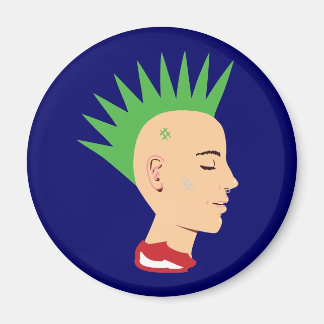 Punk-Typ Magnet (Vorne)