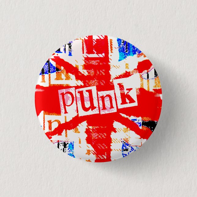 Punk Union Jack Button (Vorderseite)