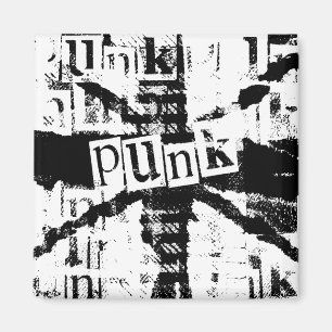 Punk Union Jack Magnet